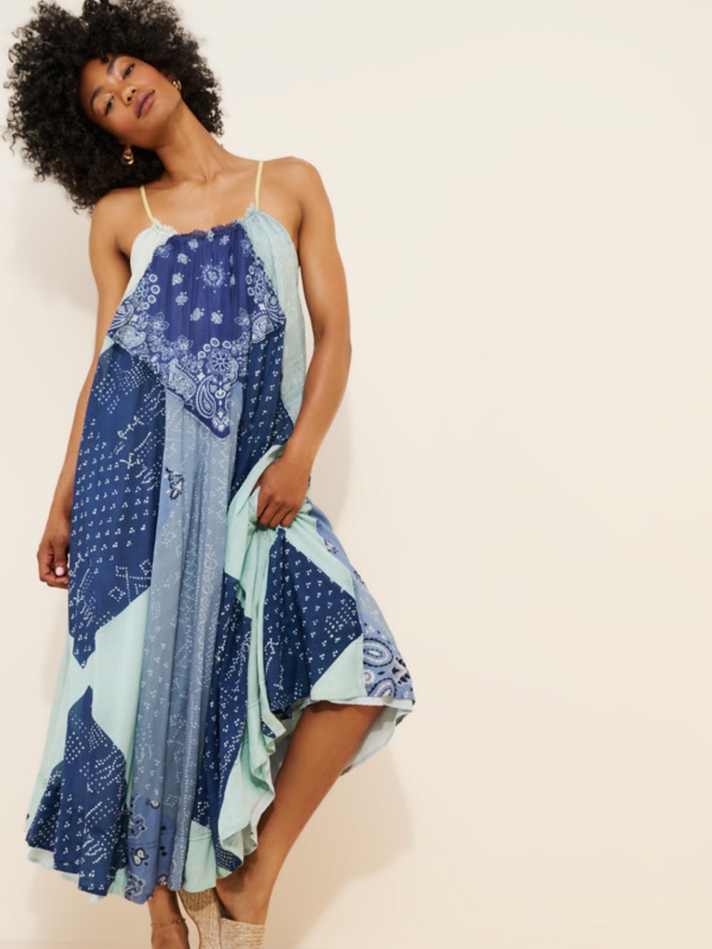 Free People Happy Days Maxi Dress